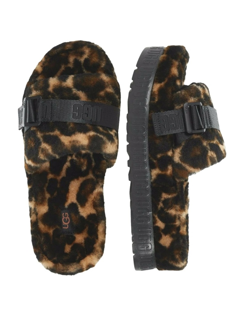 UGG Fluffita Panther Print Shoe Women’s Size 8